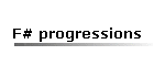 F# progressions